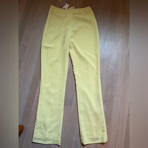 Vintage happy yellow Women's Straight Leg Pants